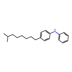 Benzenamine, 4-isononyl-N-phenyl- structure
