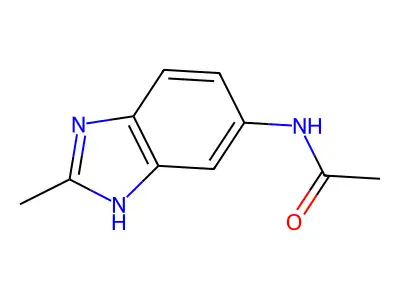 N-(2-Methyl-1H-benzimidazol-5-yl)acetamide structure