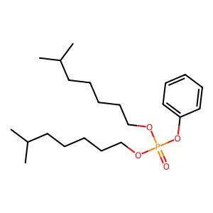 二异辛基苯基磷酸酯 structure