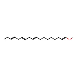 (1E,9E,12E,15E)-1-Methoxy-1,9,12,15-octadecatetraene structure