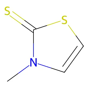 2(3H)-Thiazolethione, 3-methyl- structure