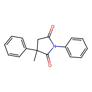 3-Methyl-1,3-diphenylpyrrolidine-2,5-dione structure