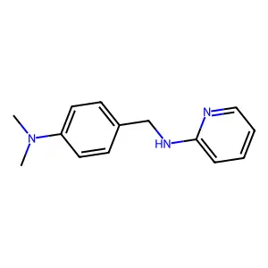 Dimethyl{4-[(2-pyridylamino)methyl]phenyl}amine structure