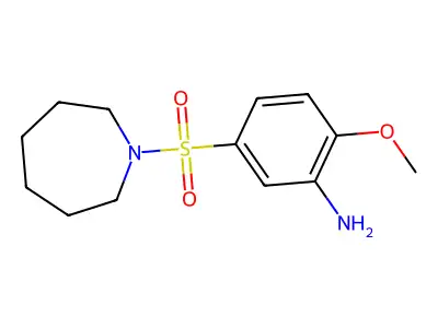 5-(Azepane-1-sulfonyl)-2-methoxyaniline structure