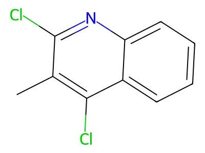 2,4-Dichloro-3-methylquinoline structure