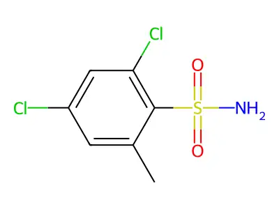 2,4-Dichloro-6-methylbenzenesulfonamide structure
