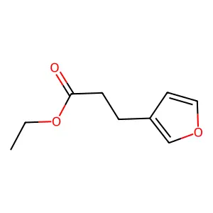 Ethyl furan-3-propionate structure