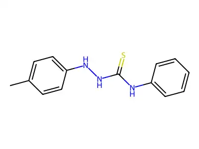 1-(4-Methylanilino)-3-phenylthiourea structure