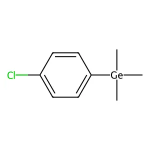 Germane, (4-chlorophenyl)trimethyl- structure