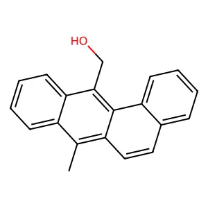 7-Methylbenz(a)anthracene-12-methanol structure