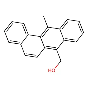 12-Methylbenz(a)anthracene-7-methanol structure