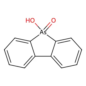 5-羟基-5H-苯并(b)砷杂吲哚-5-氧化物 structure