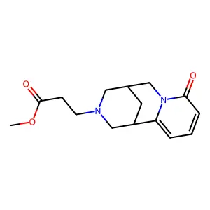 Methyl (1R,5S)-1,5,6,8-tetrahydro-8-oxo-1,5-methano-2H-pyrido[1,2-a][1,5]diazocine-3(4H)-propanoate structure