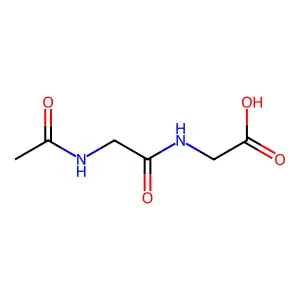 N-Acetylglycylglycine structure
