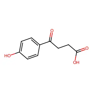 4-(4-Hydroxyphenyl)-4-oxobutanoic acid structure