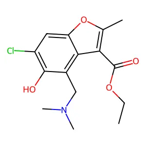 C15H18ClNO4 structure