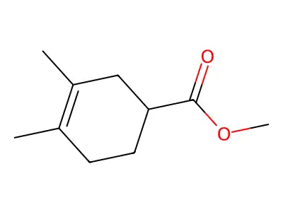 3-Cyclohexene-1-carboxylic acid, 3,4-dimethyl-, methyl ester structure
