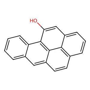 11-Hydroxybenzo(a)pyrene structure
