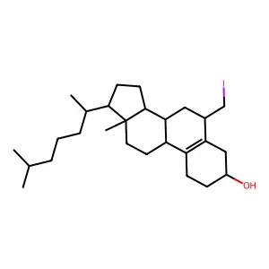 Norcholestenol iodomethyl ((sup 131)I) structure