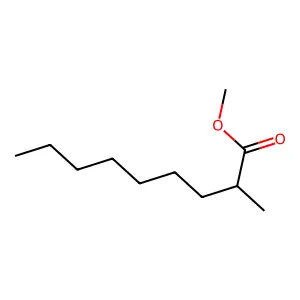Methyl 2-methylnonanoate structure