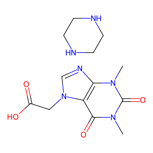 Acepifylline structure