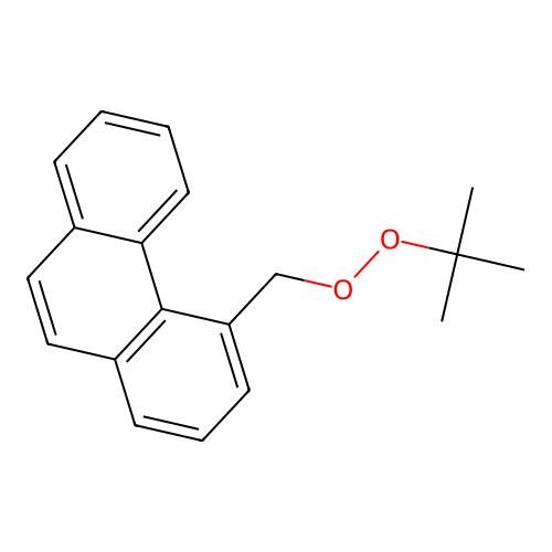 4-(Tert-butylperoxymethyl)phenanthrene structure