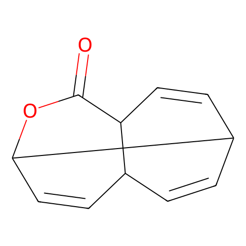 2-Oxatricyclo[5.5.0.04,10]dodeca-5,8,11-trien-3-one structure