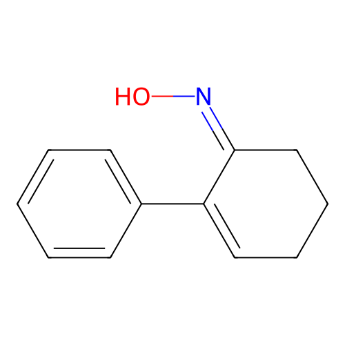 2-Phenylcyclohex-2-en-1-one oxime structure