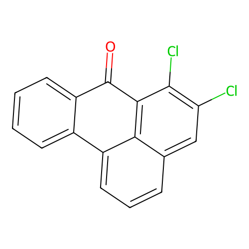Dichloro-7H-benz(de)anthracen-7-one structure