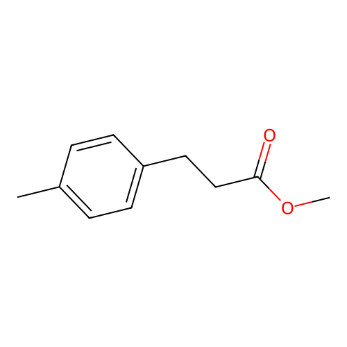 Methyl 3-(p-tolyl)propanoate structure