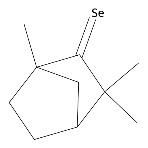Selenofenchone structure