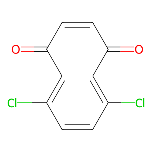 5,8-Dichloro-1,4-dihydronaphthalene-1,4-dione structure