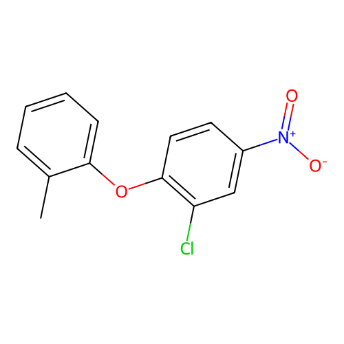 Benzene, 2-chloro-1-(2-methylphenoxy)-4-nitro- structure