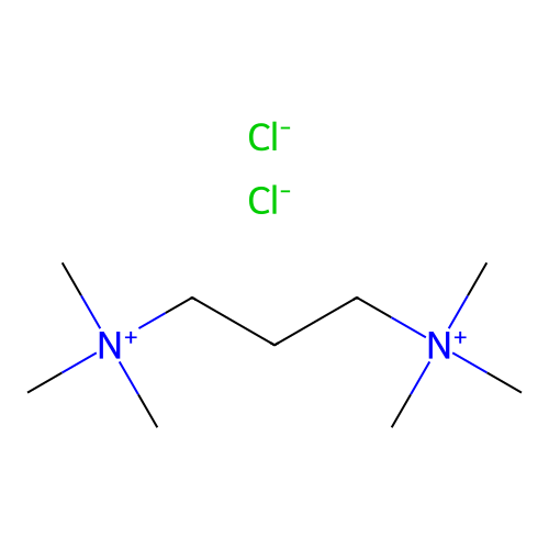 Trimethylenebis(trimethylammonium) dichloride structure