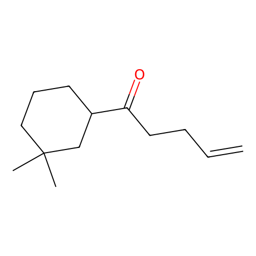 1-(3,3-Dimethylcyclohexyl)-pent-4-en-1-one structure