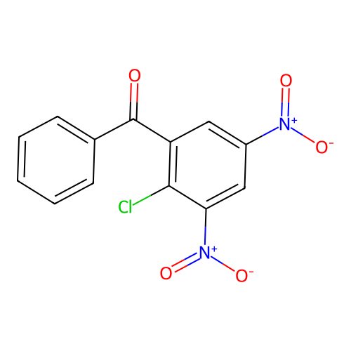 (2-Chloro-3,5-dinitrophenyl)(phenyl)methanone structure