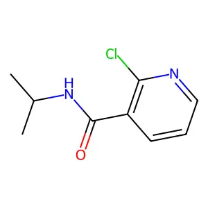 2-chloro-N-isopropylnicotinamide structure