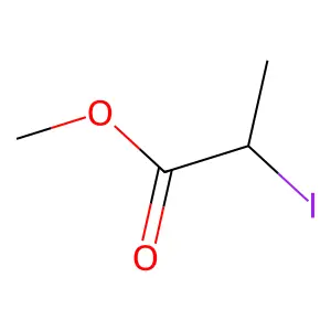 Methyl 2-iodopropanoate structure