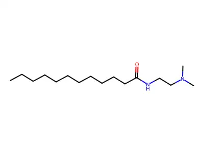N-(2-(Dimethylamino)-ethyl)-lauramide structure