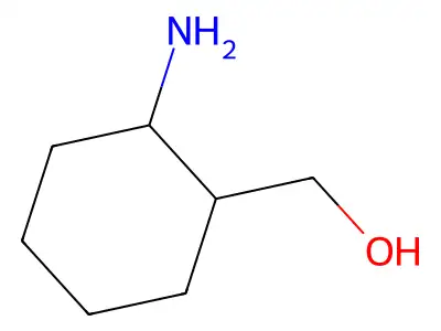 rac-((1R,2S)-2-aminocyclohexyl)methanol structure