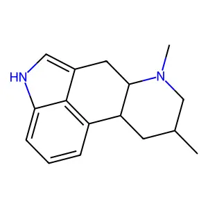 羊茅麦角碱 structure