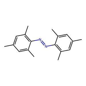 Bis(2,4,6-trimethylphenyl)diazene structure