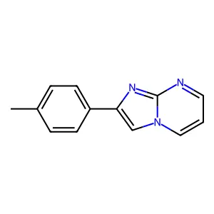 2-(4-Methylphenyl)imidazo[1,2-a]pyrimidine structure