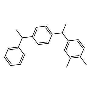 1-(1-Phenylethyl)-4-(1-(3,4-xylyl)ethyl)benzene structure