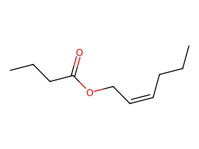Butanoic acid, 2-hexenyl ester, (Z)- structure