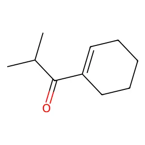 1-(1-Cyclohexenyl)-2-methylpropan-1-one structure