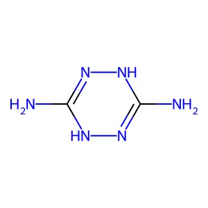 1,4-Dihydro-1,2,4,5-tetrazine-3,6-diamine structure