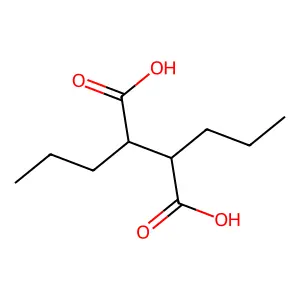2,3-Dipropylsuccinic acid structure