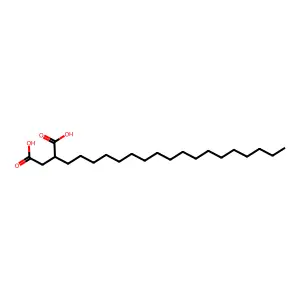Octadecylsuccinic acid structure