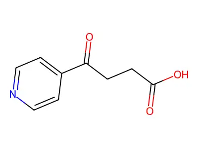 4-Oxo-4-(pyridin-4-yl)butanoic acid structure